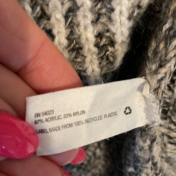 GAP relaxed fit women’s shawl collar cable knit cardigan double breasted look XS - Picture 11 of 16